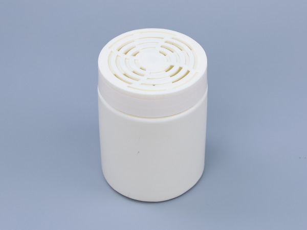 White Mesh Top Air Freshener Jar