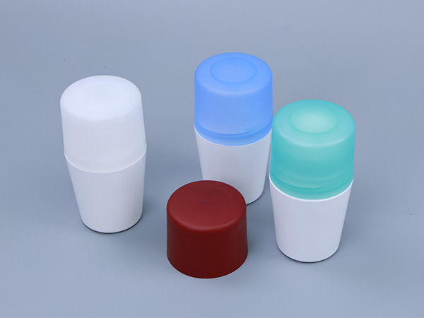 Multi-Color Cap Plastic Roll-On Bottles Set