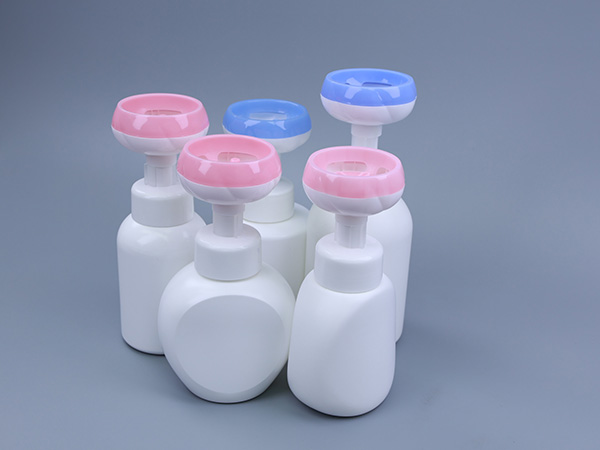 Multi-Color Flower Stamp Foaming Pump Bottles