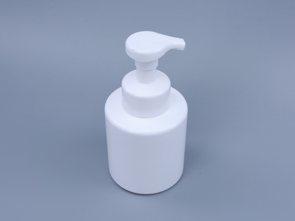 Squat White Soap Dispenser Bottle