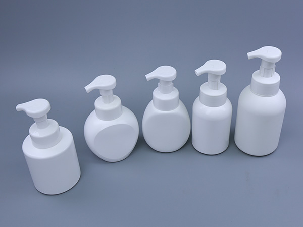Multi-Size White Lotion Pump Bottles Set
